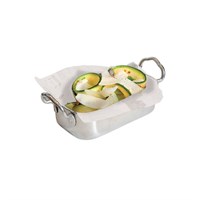 Мини-гастроемкость с ручками серебристая, 14,5*9,5*4,5 см, нержавейка 7173