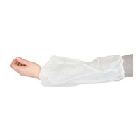 Нарукавники защитные белые, 36 см, полиэстер, 100 шт 7220