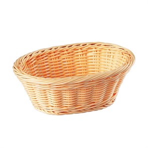 Хлебница плетеная 18*13 см, ротанг, бежевая, P.L. Proff Cuisine 3748
