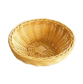 Хлебница плетеная d 18 см, h 6 см, ротанг, бежевая, круглая, P.L. Proff Cuisine 3761