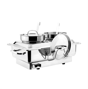 Мармит электрический суповой, 220V, 2 отделения по 4 л,SUNNEX - P.L. 3845