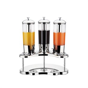 Диспенсер для напитков, 3 колбы*3 л, P.L. Proff Cuisine 3896