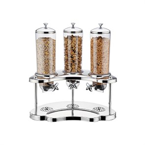 Диспенсер для сухих продуктов, 3 колбы*3 л, P.L. Proff Cuisine 3908