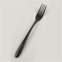 Вилка столовая ,покрытие PVD,черный матовый цвет,серия "Alessi-Black"  P.L. 16568