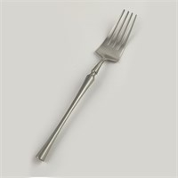 Вилка столовая ,серебряный матовый цвет,серия "1920-Silver"  P.L. 16572