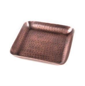 Поднос Hammered Antique сервировочный 13*13 см, металл, P.L. Proff Cuisine 3947