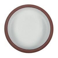 Блюдо/салатник,400 мл, d=16.5cм, h= 4.6cм, серия "White Matt Taiga"  P.L. 16600