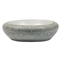 Блюдо/салатник, 450 мл, d=22.5cм, h=6,5cм,серия "White Matt Taiga"  P.L. 16616