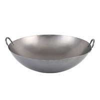 Сковорода Вок с с двумя ручками 40 см,углеродистая сталь  P.L. Proff Cuisine 16697