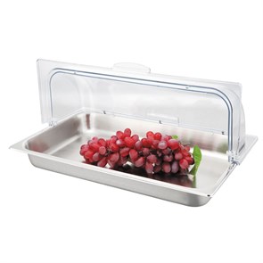 Гастроемкость с крышкой GN1/1-65 мм, металл, P.L. Proff Cuisine 3990