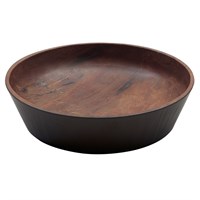 Салатник меламиновый 37*37*9 см , Walnut, P.L. 17722