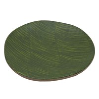 Блюдо,поднос меламиновый 20.5*20.5*3см,Green Banana Leaf,   P.L. 17746