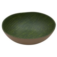Салатник меламиновый 25.5*25.5*8.5 см  P.L. Green Banana Leaf 17748