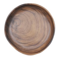 Блюдо,поднос меламиновый d=30см, h=4см, 1000мл,   P.L.Аfrican wood 2 17774