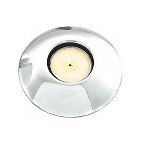 Подсвечник круглый для чайной свечи 9,5 см, нержавейка, P.L. - REG 4017