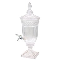Диспенсер для напитков,стеклянный с краном, 5 л, P.L. - Barbossa 21279