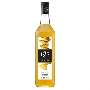 Сироп 1883 Maison Routin Ананас (Pineapple), 1 л, стекло 703