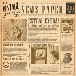 Термолист "Vintage" 30*30 см для сервировки металлических корзинок, коричневый, 1000л/кор, P.L. Prof 4100