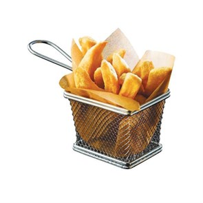 Корзинка для подачи, металл, 13*11*8 см, P.L. Proff Cuisine 4103