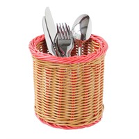 Подставка плетеная для столовых приборов,15*15 см,коричневая P.L.Proff Cuisine 22113