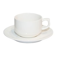 Чайная пара 180 мл,фарфор, P.L. Proff Cuisine 22997