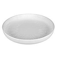 Тарелка круглая с бортом d=23cм, серия "White Raw Wood"  P.L. - ProffCuisine 24376