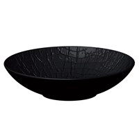 Блюдо для салата d=24 см, h=5.7 см, 750 мл, серия "Black Raw Wood"  P.L. - ProffCuisine 24400