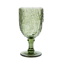 Бокал для вина зеленый 350 мл,P.L. - BarWare 30642