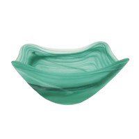 Салатник матовый 14*14см, h=7 см, 300 мл, материал cтекло,серия "Green Sky" P.L. 31580