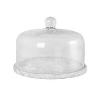 Тортовница со стеклянным колпаком h=16 см, d=22 см, P.L.-BarWare 31642