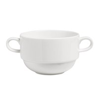Бульонная чашка с ручками 350 мл,фарфор "NOBLE" серия "Simply Plus" 31704