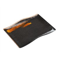 Блюдо 27*19*3,6 см,меламин,серия "Паназия"  P.L. 32122