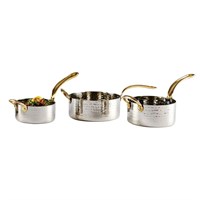 Сотейник 12*6 см, нержавейка , P.L. Proff Cuisine 32287
