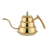 Кофейник с ситом 1200 мл, нерж. сталь,цвет-золото, P.L. Proff Coffee 32671