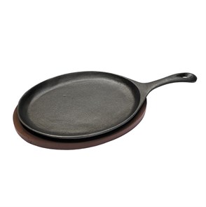 Сковорода овальная с ручкой  26*19 см (без подставки), P.L. Proff Cuisine 4285