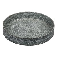 Блюдо для подачи с покрытием 25*3,8 см,Glossy Stone Untouched Taiga.  P.L. Proff Cuisine 33442