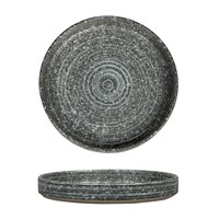 Блюдо для подачи с покрытием 18*2,5 см, Glossy Stone Untouched Taiga,  P.L. Proff Cuisine 33445