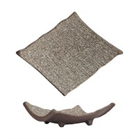 Блюдо для подачи 19,5*17*7 см, Brown Taiga Untouched, P.L. Proff Cuisine 33488