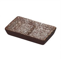 Соусник 11,5*6,8*2,5 см, Brown Taiga Untouched, P.L. Proff Cuisine 33490