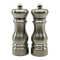Набор из двух мельниц "Соль+Перец" 13.7см,металлические  P.L. Proff Cuisine 34048