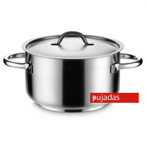 Кастрюля с крышкой 12,7 л, d 30 см, h 18 см, нержавейка 18/10, Pujadas, Испания 4458