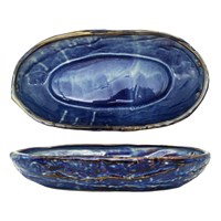 Блюдо 4 л,  45*27 см, фарфор,серия "Aqua Blue",  P.L. - Proff Cuisine 41022