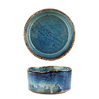Салатник  d=11 см, h=5,7 см, 330 мл, фарфор,серия "Aqua Blue" P.L. 41027