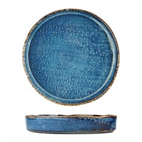 Тарелка с бортом d=26см, h=4.8см, 1,5 л, фарфор,серия "Aqua Blue" P.L. 41028