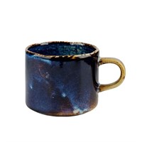 Кружка с ручкой 355 мл, d=9.1см, h=7.9 см, фарфор,серия "Aqua Blue" P.L. 41039