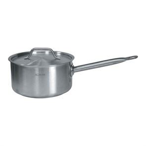 Сотейник с крышкой 11 л, 28*18 см, индукция,  сталь 18/8, P.L. Proff Cuisine 4674