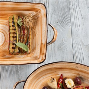 Блюдо с ручками Organic Fusion 1,95 л, 19,5*30 см, P.L. Proff Cuisine 989