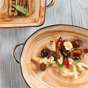 Блюдо с ручками Organic Fusion 2,2 л, 23*30,5 см, P.L. Proff Cuisine 991