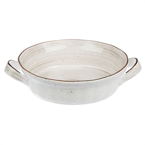 Блюдо с ручками White Fusion для подачи/запекания 1,5 л, 22 см, P.L. Proff Cuisine 994