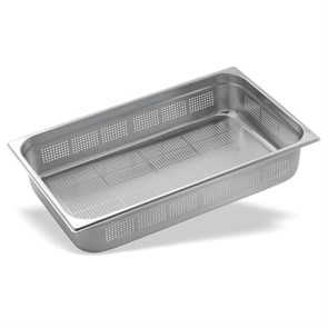 Гастроемкость P.L. Proff Cuisine перфорированная 1/1*65 мм (530*325 мм) 9 л, металл (Е-8011065PF) 4850